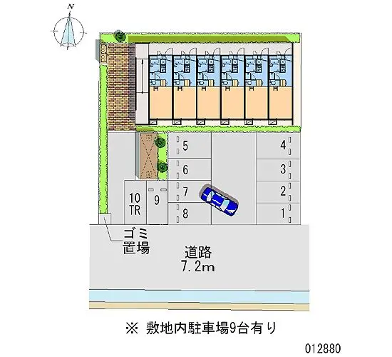 焼津市五ケ堀之内 月極駐車場